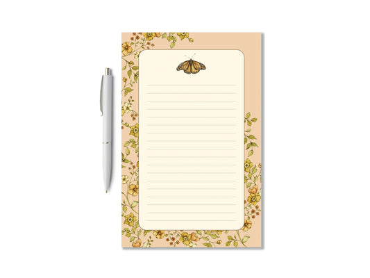 Butterfly Garden To Do List Notepad