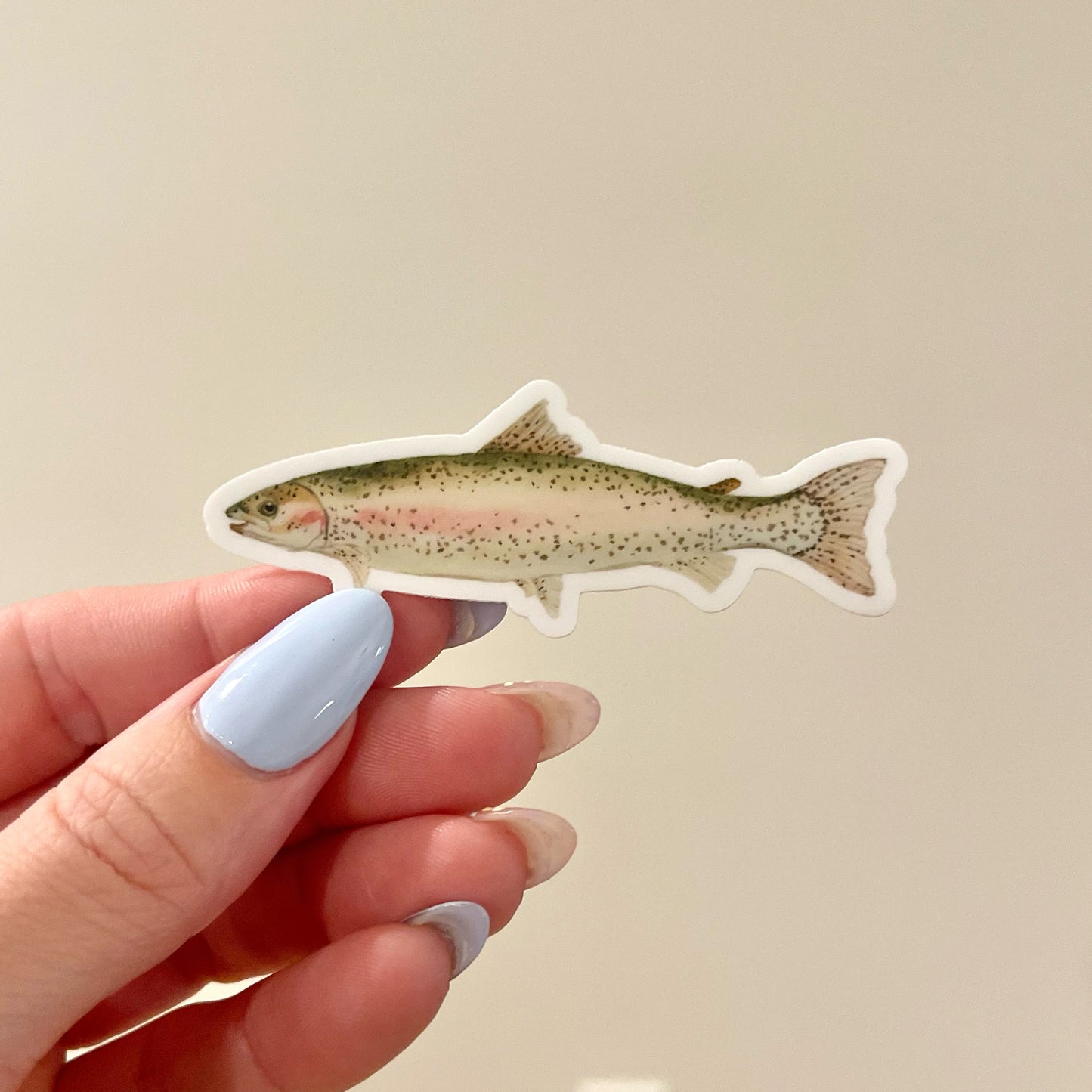 Rainbow Trout Fish Vinyl Waterproof Sticker
