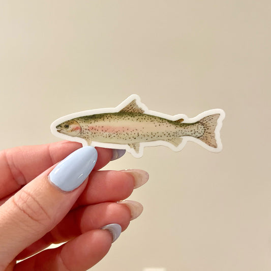Rainbow Trout Fish Vinyl Waterproof Sticker